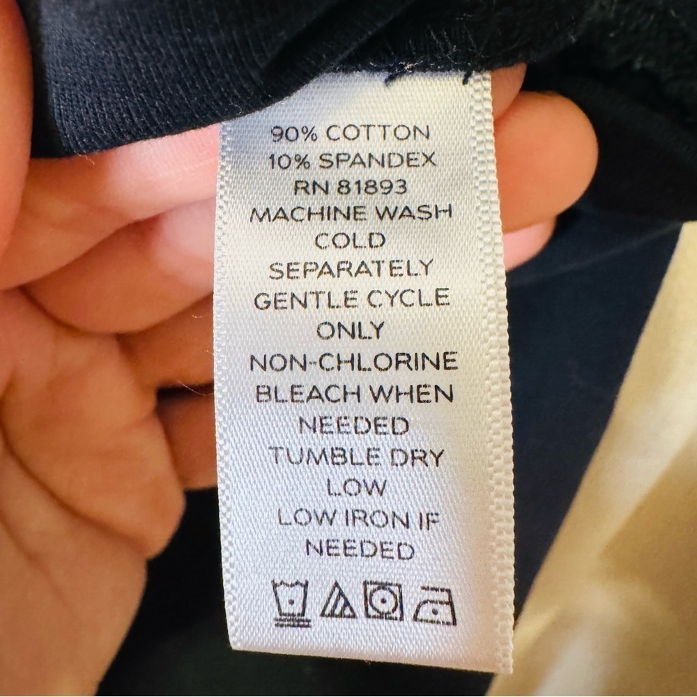 Denim & Co. Active Black Pants Large - Picture 5 of 7